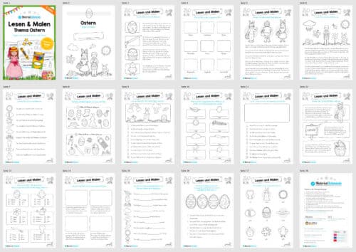 Lesen & Malen zu Ostern (Überblick)