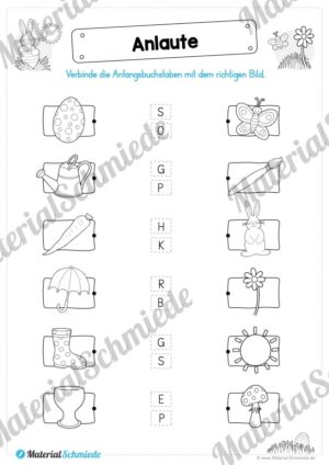 Materialpaket Ostern: Deutsch (1/2 Klasse) – Vorschau 05