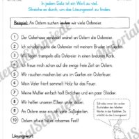 Materialpaket Ostern: Deutsch (1/2 Klasse) - Vorschau 06