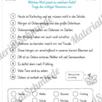 Materialpaket Ostern: Deutsch (1/2 Klasse) - Vorschau 07