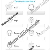 Materialpaket Ostern: 1. Klasse (Vorschau 04)