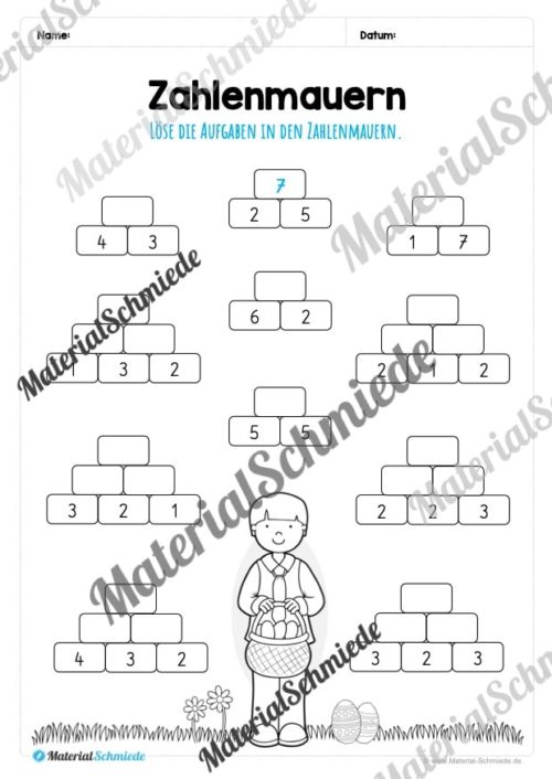 Materialpaket Ostern: 1. Klasse (Vorschau 07)