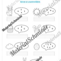 Materialpaket Ostern: 1. Klasse (Vorschau 08)