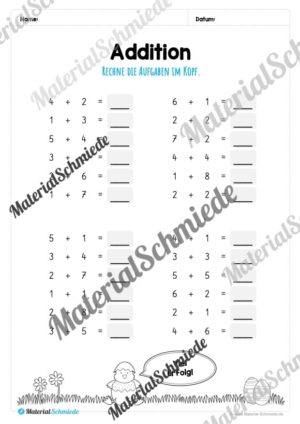 Materialpaket Ostern: 1. Klasse (Vorschau 09)