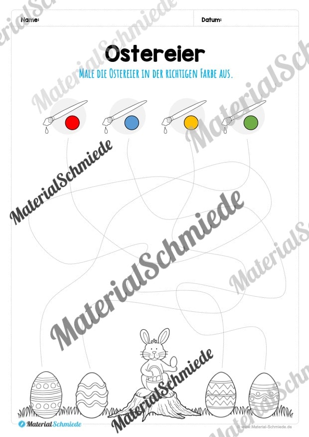 Materialpaket Ostern: 1. Klasse (Vorschau 11)