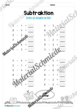 Materialpaket Ostern: 1. Klasse (Vorschau 12)