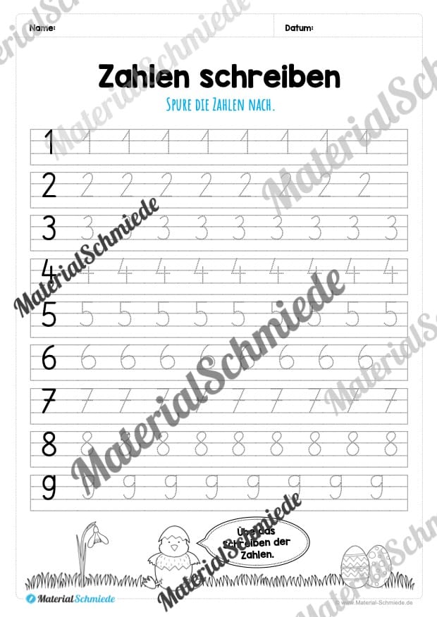 Materialpaket Ostern: 1. Klasse (Vorschau 15)