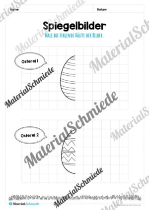 Materialpaket Ostern: 1. Klasse (Vorschau 18)