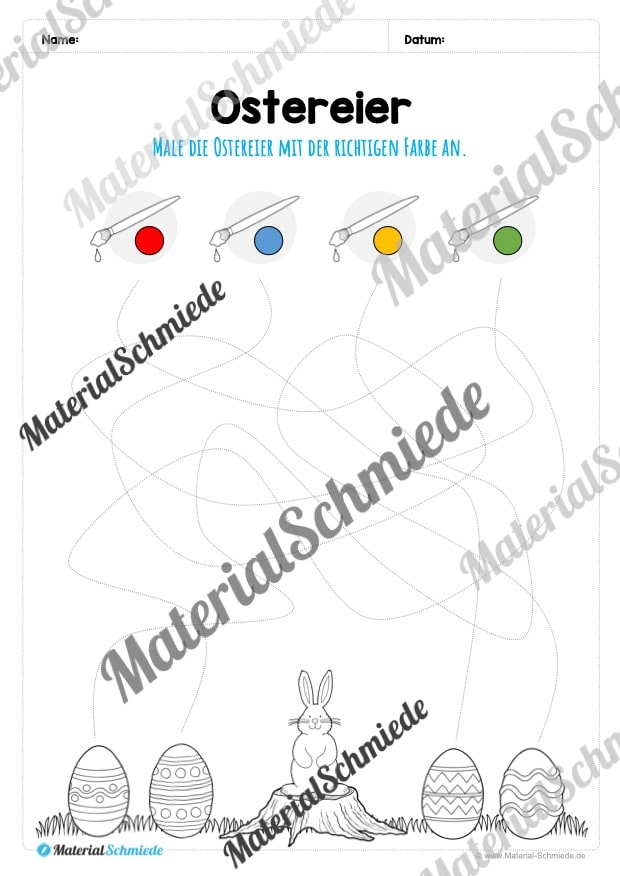 Materialpaket Ostern: 2. Klasse (Vorschau 05)