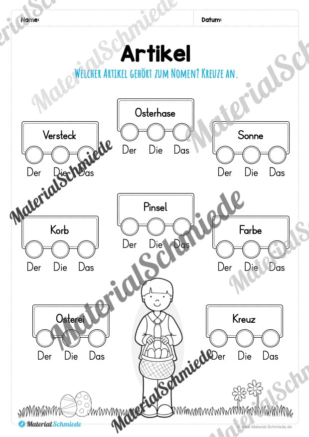 Materialpaket Ostern: 2. Klasse (Vorschau 06)