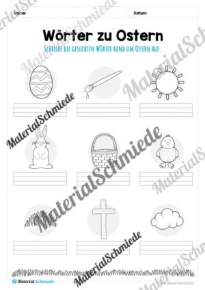 Materialpaket Ostern: 2. Klasse (Vorschau 07)