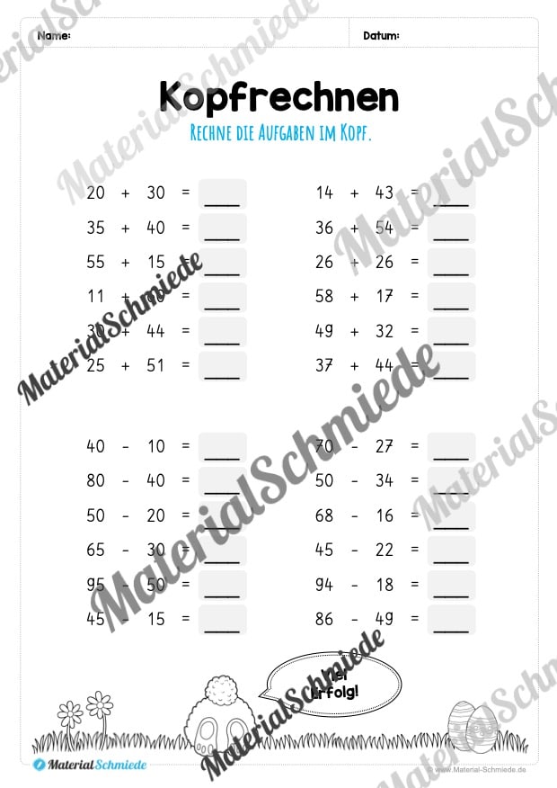 Materialpaket Ostern: 2. Klasse (Vorschau 10)