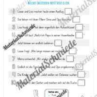 Materialpaket Ostern: 2. Klasse (Vorschau 20)