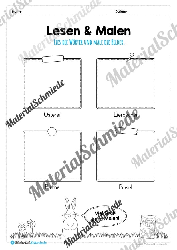 Materialpaket Ostern: 2. Klasse (Vorschau 22)