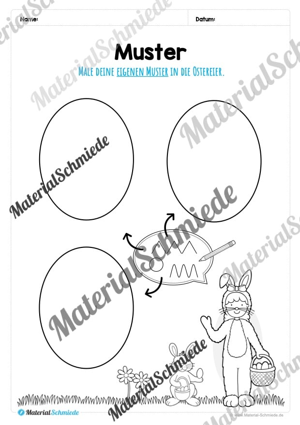 Materialpaket Ostern: 3. Klasse (Vorschau 02)