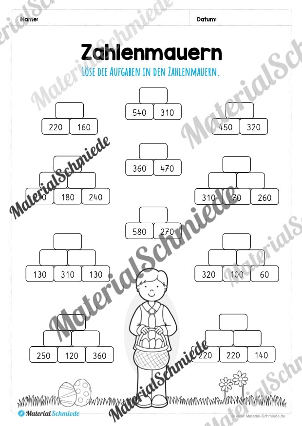 Materialpaket Ostern: 3. Klasse (Vorschau 04)