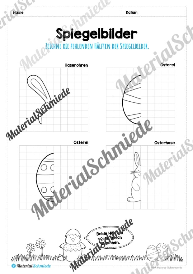 Materialpaket Ostern: 3. Klasse (Vorschau 06)