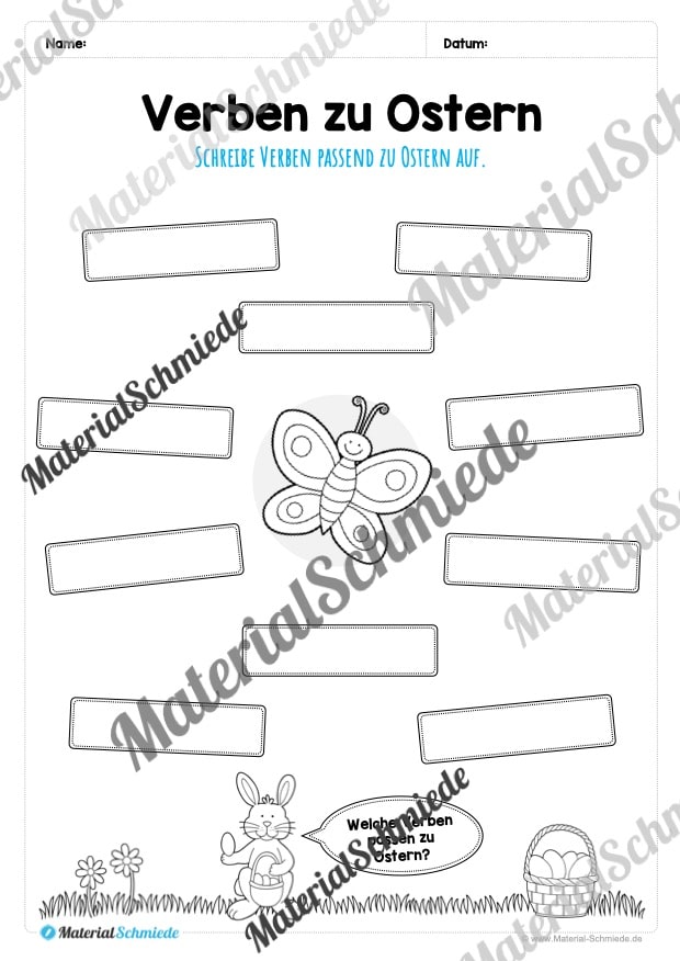 Materialpaket Ostern: 3. Klasse (Vorschau 07)