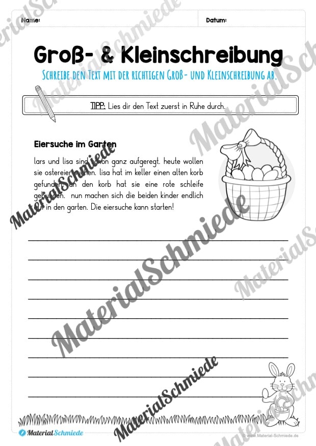 Materialpaket Ostern: 3. Klasse (Vorschau 20)