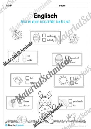 Materialpaket Ostern: 3. Klasse (Vorschau 25)