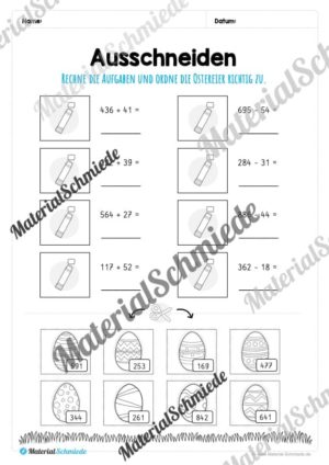 Materialpaket Ostern: 3. Klasse (Vorschau 26)