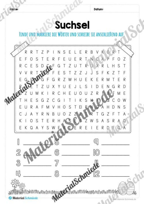 Materialpaket Ostern: 4. Klasse (Vorschau 06)