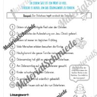 Materialpaket Ostern: 4. Klasse (Vorschau 10)