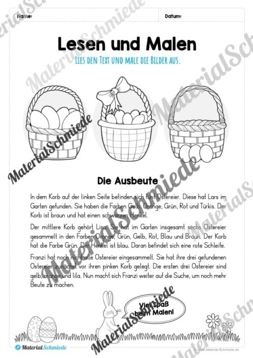 Materialpaket Ostern: 4. Klasse (Vorschau 21)