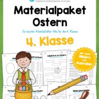 Materialpaket Ostern: 4. Klasse (25 Arbeitsblätter)