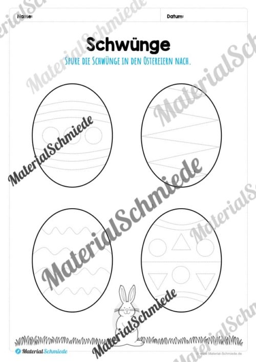 Materialpaket Ostern: Vorschule (Vorschau 02)