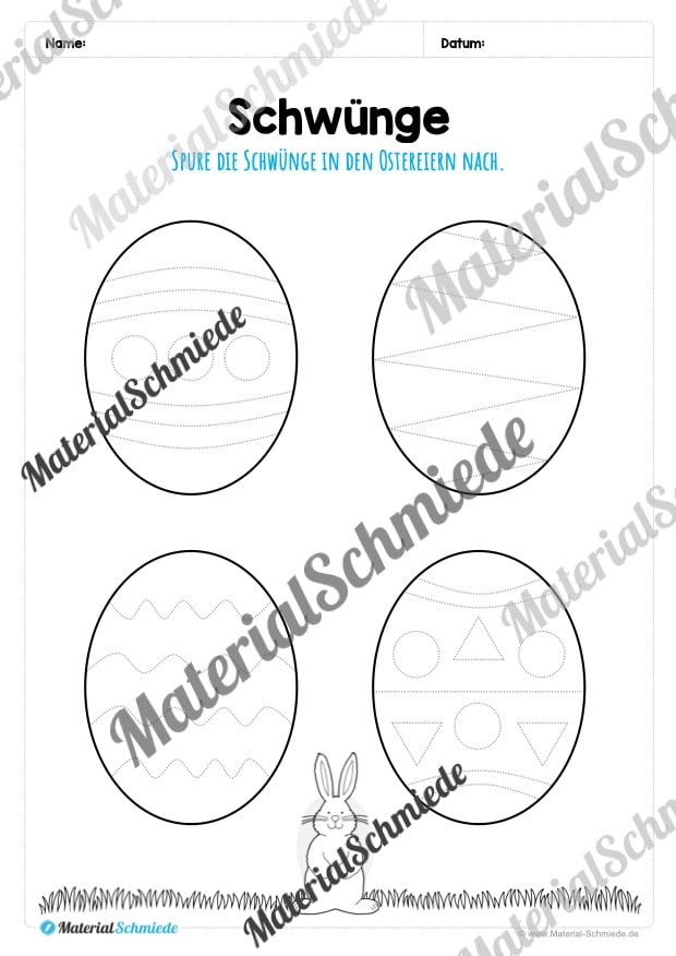 Materialpaket Ostern: Vorschule (Vorschau 02)