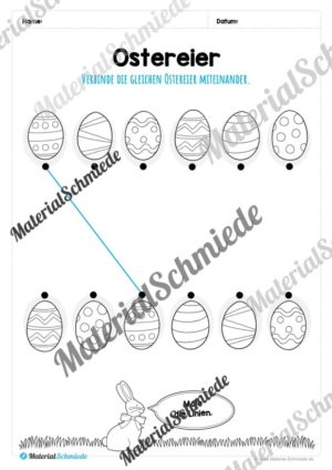 Materialpaket Ostern: Vorschule (Vorschau 07)