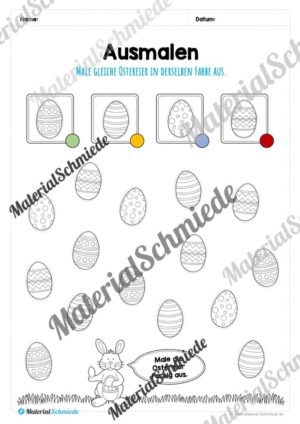 Materialpaket Ostern: Vorschule (Vorschau 17)
