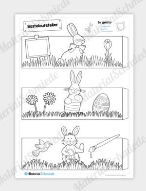 6 Bastelaufsteller zu Ostern – Vorschau 01