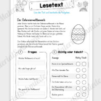10 Lesetexte zu Ostern - Vorschau 04