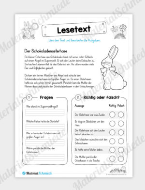 10 Lesetexte zu Ostern – Vorschau 05