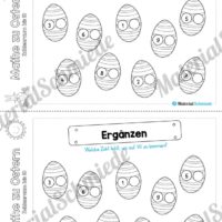 Mathe Übungen Ostern - Zahlenraum bis 10 (Vorschau 06)