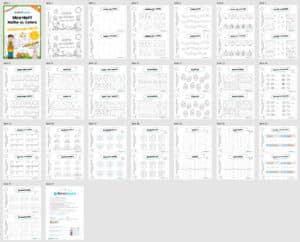 Mini-Heft Ostern: Mathe (Zahlenraum bis 10) – Überblick