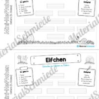 Mini-Heft: Ostern für die 4. Klasse (Elfchen)