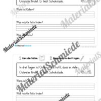Lesetexte Ostern: Mini-Heft (1. & 2. Klasse) - Arbeitsblatt 03