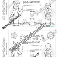 Mini-Heft: Ostern für die Vorschule (Vorschau 01)