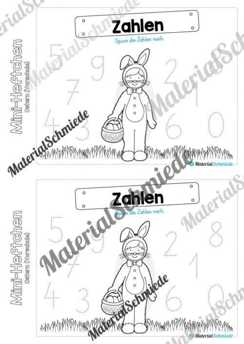 Mini-Heft: Ostern für die Vorschule (Vorschau 04)