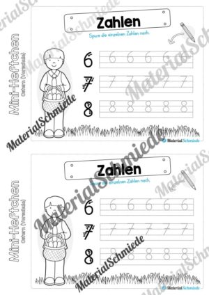 Mini-Heft: Ostern für die Vorschule (Vorschau 07)