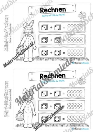 Mini-Heft: Ostern für die Vorschule (Vorschau 11)