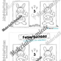 Mini-Heft: Ostern für die Vorschule (Vorschau 12)