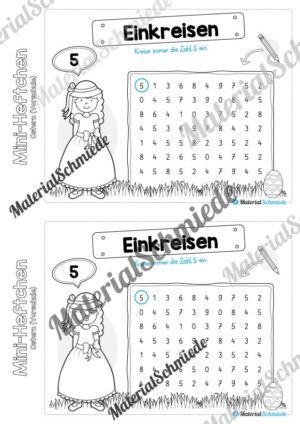 Mini-Heft: Ostern für die Vorschule (Vorschau 13)