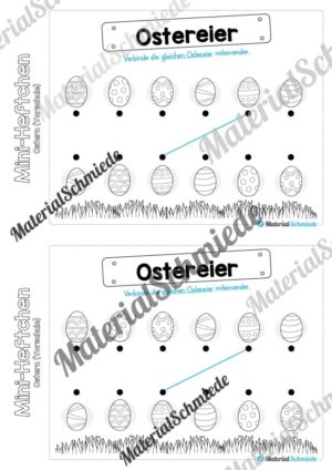 Mini-Heft: Ostern für die Vorschule (Vorschau 14)