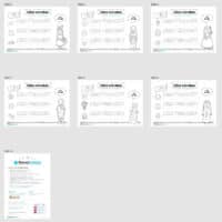 Erste Sätze schreiben zu Ostern (Überblick)