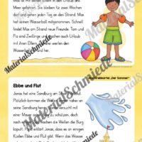 Abschreibkartei: Thema Sommer (Vorschau 01)