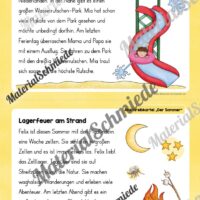 Abschreibkartei: Thema Sommer (Vorschau 04)